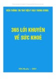 365 lời khuyên về sức khỏe