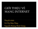 Thuyết trình: Giới thiệu về mạng Internet