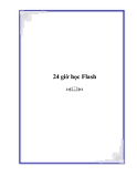 24 giờ học Flash