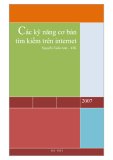 Các kỹ năng cơ bản tìm kiếm trên internet