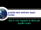 Bài thuyết trình: Các nguyên lý định giá quyền chọn