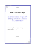 Đề tài luận văn tốt nghiệp "Hạch toán TSCĐHH tại công ty du lịch dịch vụ Hà Nội Toserco"