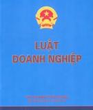 LUẬT DOANH NGHIỆP Số 60/2005/QH 11 ngày 29 tháng 11 năm 2005