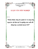 Luận văn tốt nghiệp “Hoàn thiện công tác quản lý và cung ứng nguyên vật liệu tại Xí nghiệp sản xuất đồ dùng học cụ huấn luyện X55”