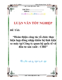 Luận văn tốt nghiệp “Hoàn thiện công tác tổ chức thực hiện hợp đồng nhập khẩu bộ linh kiện xe máy tại Công ty quan hệ quốc tế và đầu tư sản xuất - CIRI”