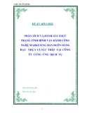 Luận văn tốt nghiệp “TPHÂN TÍCH VÀ ĐÁNH GIÁ THỰC TRẠNG TÌNH HÌNH VẬN HÀNH CÔNG NGHỆ MARKETING BÁN BUÔN HÀNG HẠT   NHỰA VÀ SẮT  THÉP  TẠI  CÔNG  TY  CUNG  ỨNG  DỊCH  VỤ ”