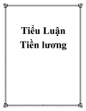 Luận văn - tiền lương