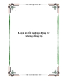 Luận án tốt nghiệp động cơ không đồng bộ