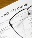 Phân tích báo cáo tài chính và các mục tiêu phân tích báo cáo tài chính