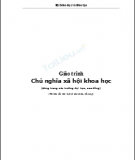 Giáo trình Chủ nghĩa xã hội khoa học - GS. TS. Đỗ Nguyên Phương, TS. Nguyễn Viết Thông (đồng chủ biên)