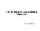 Tổn thương có luồng thông trái - phải