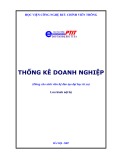 Giáo trình Thống kê doanh nghiệp - GS.TS Bùi Xuân Phong