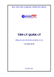 Tâm lý quản lý - Học viện công nghệ bưu chính viễn thông