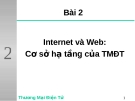 Bài 2: Cơ sở hạ tầng của Thương mại điện tử