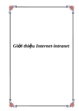 Giới thiệu Internet-intranet