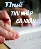 Bài giảng Nhập môn Thuế - Bài 3: Thuế thu nhập cá nhân