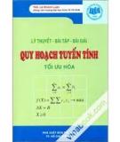 Lý thuyết tổng quan về qui hoạch tuyến tính - giới thiệu bài toán quy hoạch tuyến tính