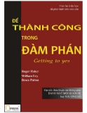 Để thành công trong đàm phán