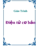 Giáo trình Điện tử cơ bản