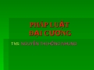 PHÁP LUẬT ĐẠI CƯƠNG