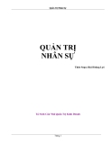 Đại cương về quản trị nhân sự