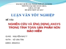 Báo cáo luận văn ANSYS