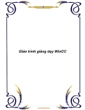 Giáo trình giảng dạy WinCC