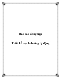 Báo cáo tốt nghiệp: Thiết kế mạch chuông tự động