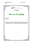 BÁO CÁO TỔNG HỢP:ĐẶC ĐIỂM VỀ TỔ CHỨC KINH DOANH VÀ QUẢN LÝ KINH DOANH Ở CÔNG TY CỔ PHẦN CÔNG NGHỆ VĨNH HƯNG