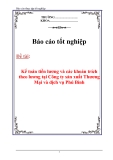 Báo cáo thực tập tốt nghiệp "Hạch toán tiền lương và các khoản  trích theo tiền lương trong Doanh Nghiệp"