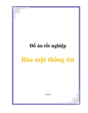 Đồ án tốt nghiệp Bảo mật thông tin