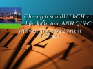 Tiểu luận Chương trình du lịch văn hóa kiến trúc Anh Quốc