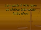 Báo cáo: Lạm phát ở Việt Nam và những biện pháp khắc phục
