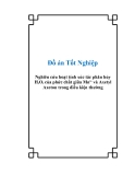 Đồ án tốt nghiệp Nghiên cứu hoạt tính xúc tác phân hủy H2O2 của phức chất giữa Mn2+ và Axetyl Axeton trong điều kiện thường
