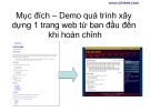 Hướng dẫn xây dựng Website bằng CSS