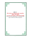 Đề án khảo sát, đánh giá hiện trạng Bưu chính, Viễn thông Và CNTT tỉnh Nghệ An đến hết năm 2005