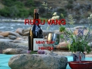 Bài thuyết trình Rượu vang
