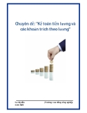 Chuyên đề: "Kế toán tiền lương và các khoản trích theo lương"