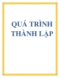 QUÁ TRÌNH THÀNH LẬP ĐẢNG