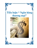 Tiểu luận “ Ngân hàng thương mại”