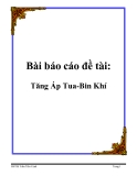 Bài báo cáo đề tài: Tăng Áp Tua-Bin Khí