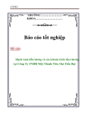 Báo cáo tốt nghiệp: Hạch toán tiền lương và các khoản trích theo lương tại Công Ty TNHH Một Thành Viên Mai Tiến Đạt