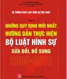 Bộ luật hình sự 2009