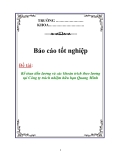 Luận văn "Kế toán tiền lương và các khoản trích theo lương tại công ty trách nhiệm hữu hạn Quang Minh"