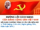 Bài giảng về Đường lối Cách mạng của Đảng Cộng sản Việt Nam