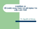 Khai thác, sử dụng tài liệu lưu trữ