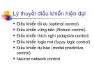 Bài giảng; Lý thuyết điều khiển hiện đại