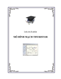 Luận văn tốt nghiệp "Mô hình mạch Thyristor"