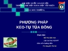 BÁO CÁO "PHƯƠNG PHÁP KEO-TỤ TỦA BÔNG"