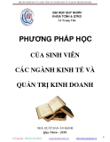 ĐỀ TÀI " PHƯƠNG PHÁP HỌC CỦA SINH VIÊN CÁC NGÀNH KINH TẾ VÀ QUẢN TRỊ KINH DOANH "